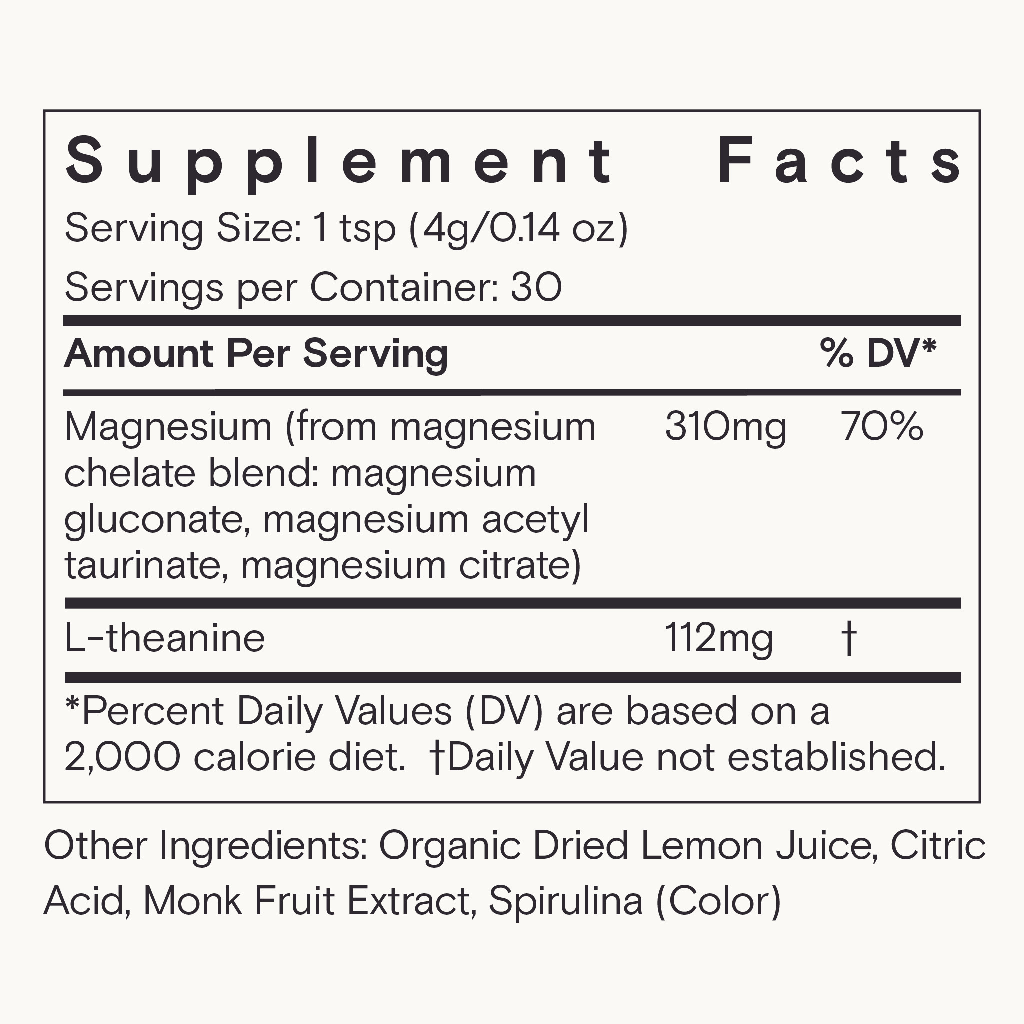 Blue Lemon Magnes-om Fact Panel