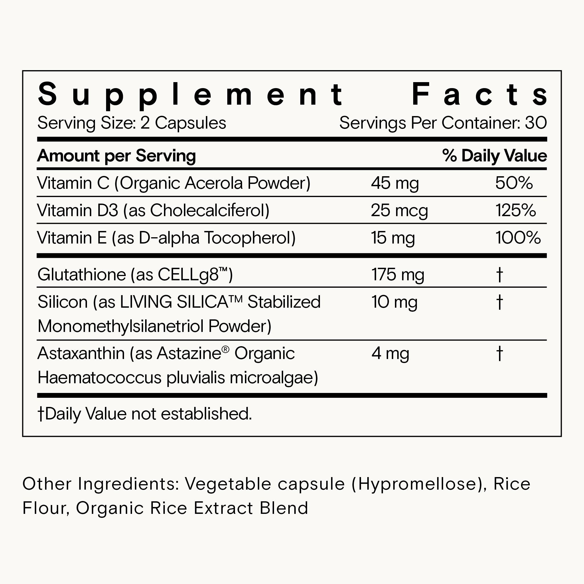 SuperBeauty Fact Panel