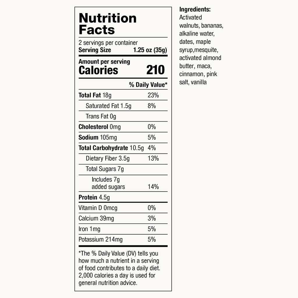 Activated Maca Mesquite Walnuts