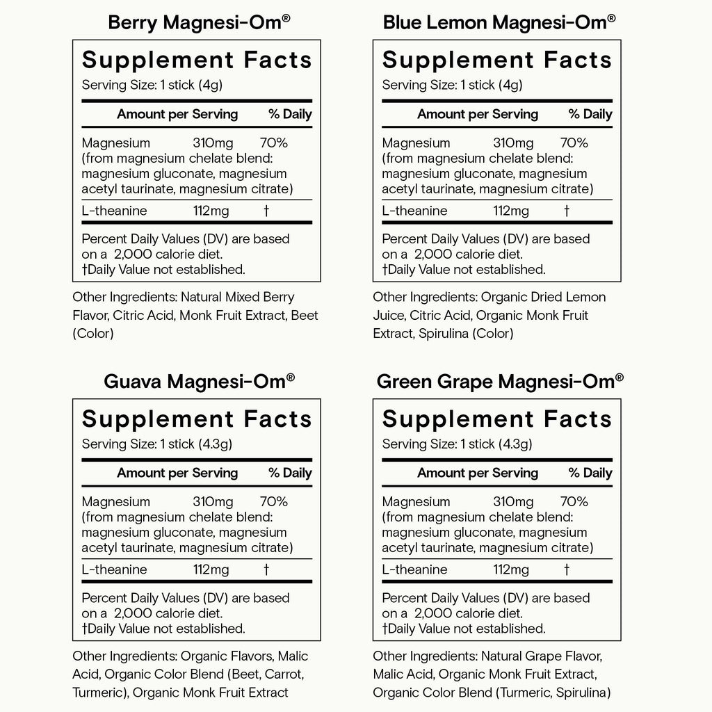 4 Flavors Sticks