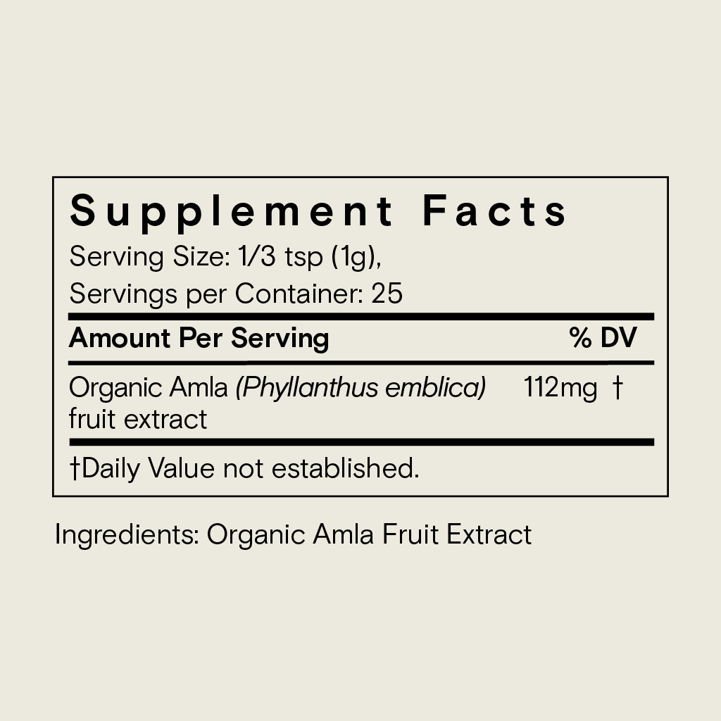 Organic Amla Indian Gooseberry Powder